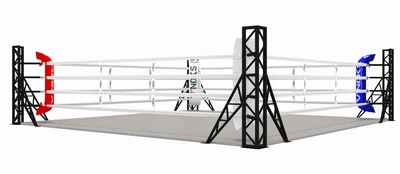 Ринг для бокса V`Noks EXO напольный 6 * 6 м