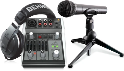 Комплект для звукозаписи Behringer Podcastudio 2 USB