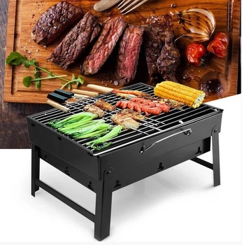 Мангал Барбек'ю Гриль складний BBQ гриль Мангал чемодан Mensory Grill Portable