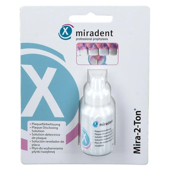 Рідина для виявлення зубного нальоту miradent Mira 2 Ton 10 мл 1 шт