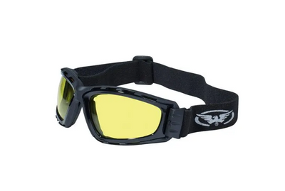 Защитные очки с уплотнителем Global Vision Trip (yellow) (1ТРИП-30)