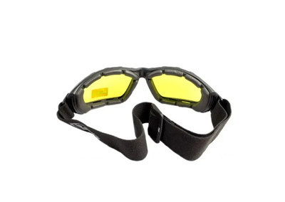 Защитные очки с уплотнителем Global Vision Trip (yellow) (1ТРИП-30)