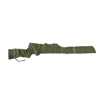 Чохол збройовий Allen Knit Gun Sock еластичний 132 см зелений / чорний (168)