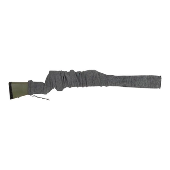 Чохол збройовий Allen Gun Sock еластичний 132 см чорний/сірий (13105)