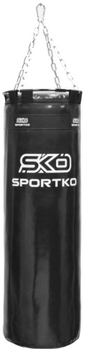 Мешок боксёрский Sportko PVC Классик 85 см с кольцом Черный (SP-6400P4)