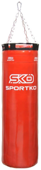 Мешок боксёрский Sportko PVC Классик 85 см с кольцом Красный (SP-6417P4)
