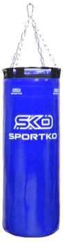 Мешок боксёрский Sportko Бочонок PVC 75 см с кольцом Синий (SP-6462P6-1)