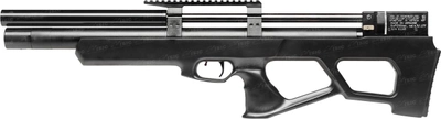 Гвинтівка пневматична Raptor 3 Standart Plus PCP кал 4,5 мм Чорна чохол в комплекті