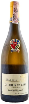 Вино Francois Martenot Chablis 1er Cru Les Pommiers Bourgogne біле сухе 0.75 л 12.5% (3120581438508)