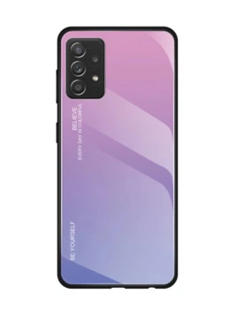 Чехол Gradient для Samsung Galaxy A52 / A525F pink-purple