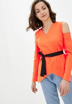 Жіноча блузка Подіум Maiza 21261-ORANGE S Помаранчевий