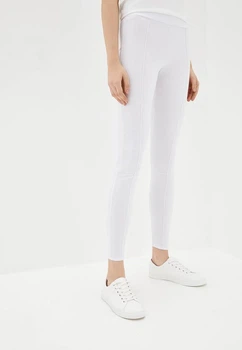 Женские трикотажные леггинсы Подіум Ckey 27554-WHITE S Белый
