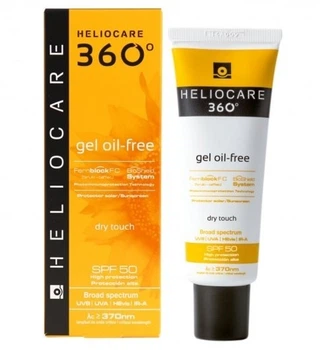 Солнцезащитный гель на водной основе SPF 50 Cantabria Labs Heliocare 360 50 мл.
