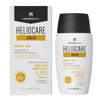 Солнцезащитный увлажняющий гель-флюид SPF 50 Cantabria Labs Heliocare 360 50 мл.