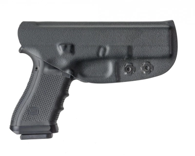 Внутрибрючная пластикова кобура A-LINE для Glock лівша чорна (ПК11)