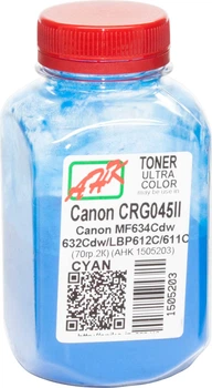 Тонер для Canon i-Sensys MF-631Cn АНК Cyan 70г 1505203