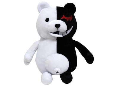 Мягкая игрушка BauTech Монокума из Данганронпа 25 см Monokuma Danganronpa Черный с белым (1010-106-00)
