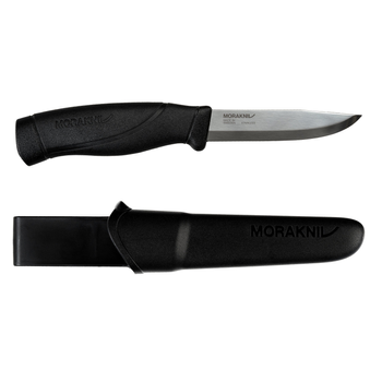 Нож Morakniv Companion Heavy Duty Black из нержавеющей стали (13158 / 13159)