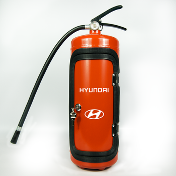 Огнетушитель-бар Hyundai с подсветкой