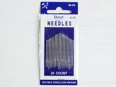 Иглы ручные швейные арт. 120-013, Needles, Китай