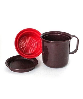 Заварочна кружка Tupperware бордова (350 мл)