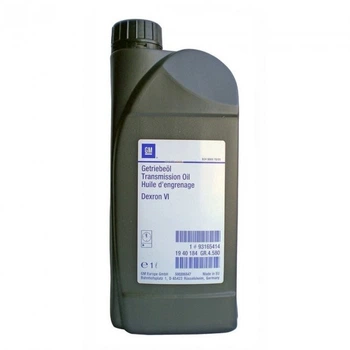 Трансмисийное масло GM DEXRON VI 1L 1940184