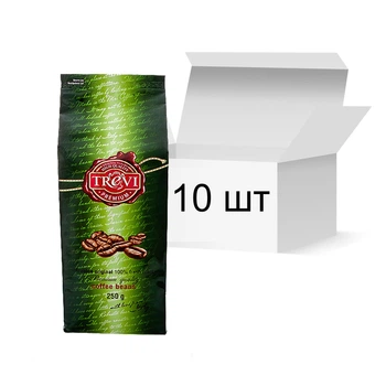 Ящик кави в зернах Trevi Premium 250 м х 10 шт