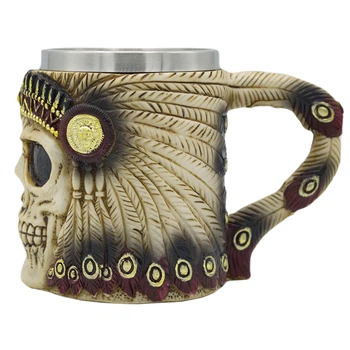 Кухоль Череп індіанця (cup-042)
