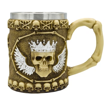 Кухоль Череп з крилами (cup-050)