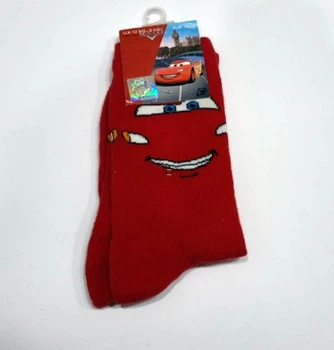 Носки Disney Cars 35-38, красные (654)