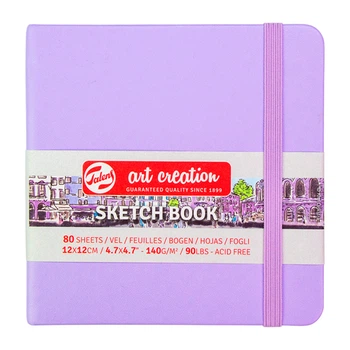Блокнот для графіки Royal Talens Art Creation фіолетовий 12х12см 140 г/м2 80арк.