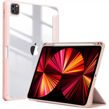 Чохол ZOYU Hybrid Case with Pencil Holder для Aplle iPad Pro 11 (2021) Powder Pink