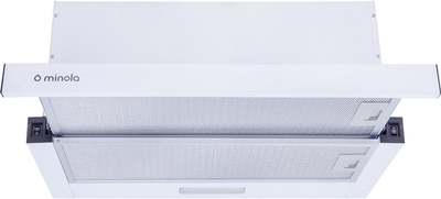Вытяжка MINOLA HTL 6914 WH 1300 LED