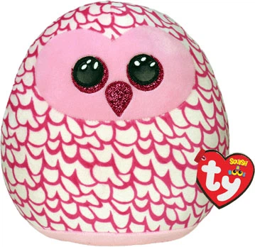Maskotka TY Squish-A-Boss Sowa Pinky Różowa (0008421392049)