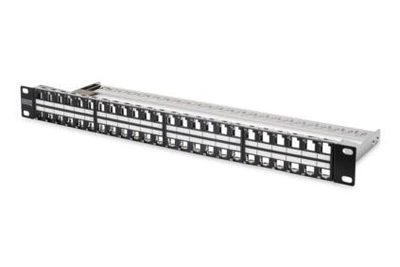 Рама 19" DIGITUS 1U для наборной патч-панели 48 портов, черная (DN-91424)