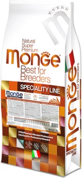 Сухой корм для взрослых собак всех пород Monge Dog All breeds Adult Duck&Rice со вкусом утки и риса 15 кг (8009470006057)