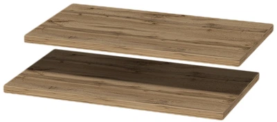 Полка DC Gina 454x255x16 Дуб Тахо 2 шт ordf (DC126082)