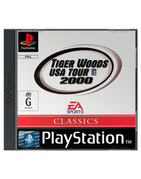 Игра Tiger Woods USA Tour 2000 Europe Английская Версия Sony PlayStation 1 Б/У