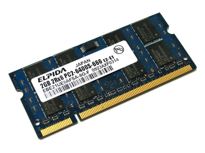 Модуль памяти Elpida DDR2 2Gb 800 Mhz (EBE21UE8AESA-8G-F), б/в