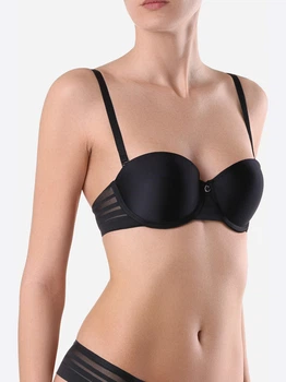 Бюстгальтер с косточками бесшовный Conte Sport Glam Rb8044 17С-0007КСП 75D Черный (4810226309841)