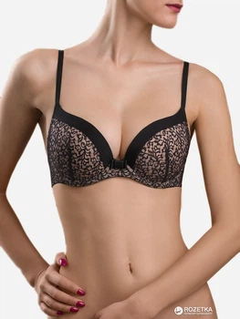 Бюстгальтер с косточками Conte Tatouage RB1040 75A Черный (4810226241677)