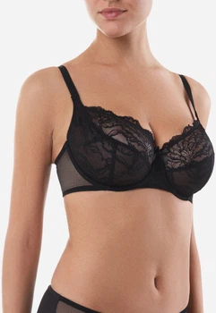Бюстгальтер з кісточками Conte Lingerie Sonata Tb6057 70E Чорний (4810226393031)