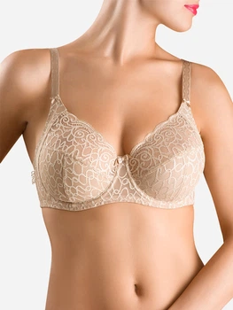 Бюстгальтер з кісточками Conte Lingerie CE Voile RB6029 80F Тілесний (4810226354353)