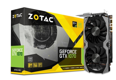 Zotac GeForce GTX 1070 Mini Bulk 8GB (ZT-P10700J-10B) БЕЗ УПАКОВКИ