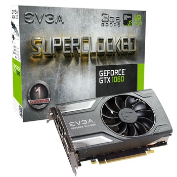 EVGA GeForce GTX 1060 3GB SC GAMING (03G-P4-6162-KR)