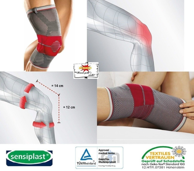 Наколенник ортопедический Sensiplast бандаж для колена XL
