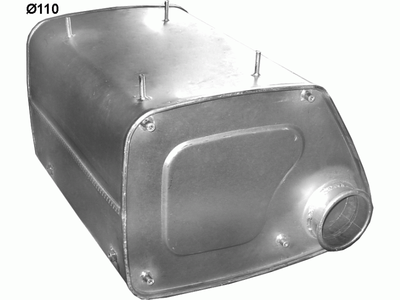 Глушитель MAN F2000 19.293/343F/FL/FLL 26.293/343FLL 19.403 06/85- (68.21) Polmostrow