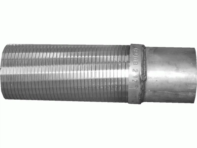 Труба промежуточная с гофрой MAN TGA/F2000 din 47183 (68.212) Polmostrow