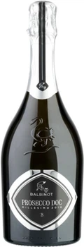 Вино ігристе Le Manzane "Balbinot" Prosecco Doc Exclusive Brut біле, брют 0.75 л 11.5% (8033040890135)