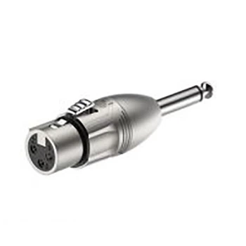 Переходник Roxtone RA2XFJM 6.3mm Jack male mono - XLR female (мама)